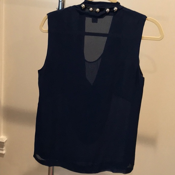Diana VonFursentenberg beaded sleeveless top - Picture 4 of 5